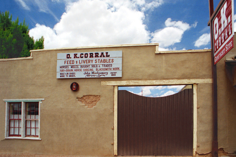 The O.K. Corral gunfight site