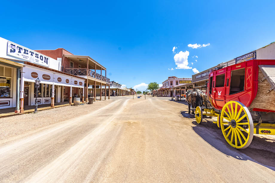 Historic Allen Street in Tombstone, Arizona