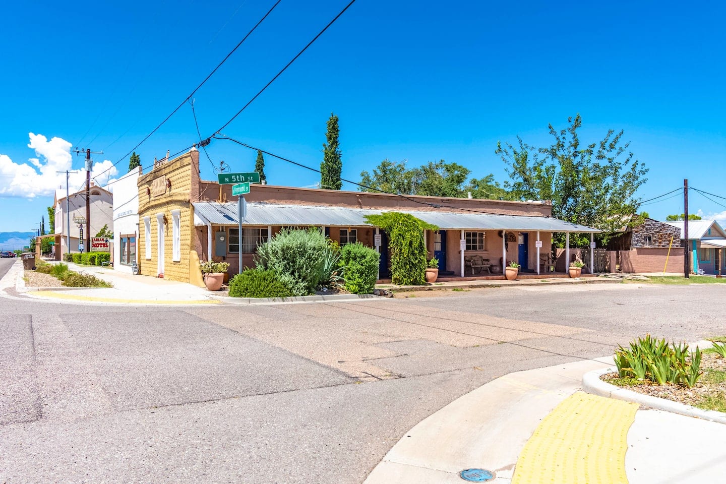 The historic Tombstone San Jose House building